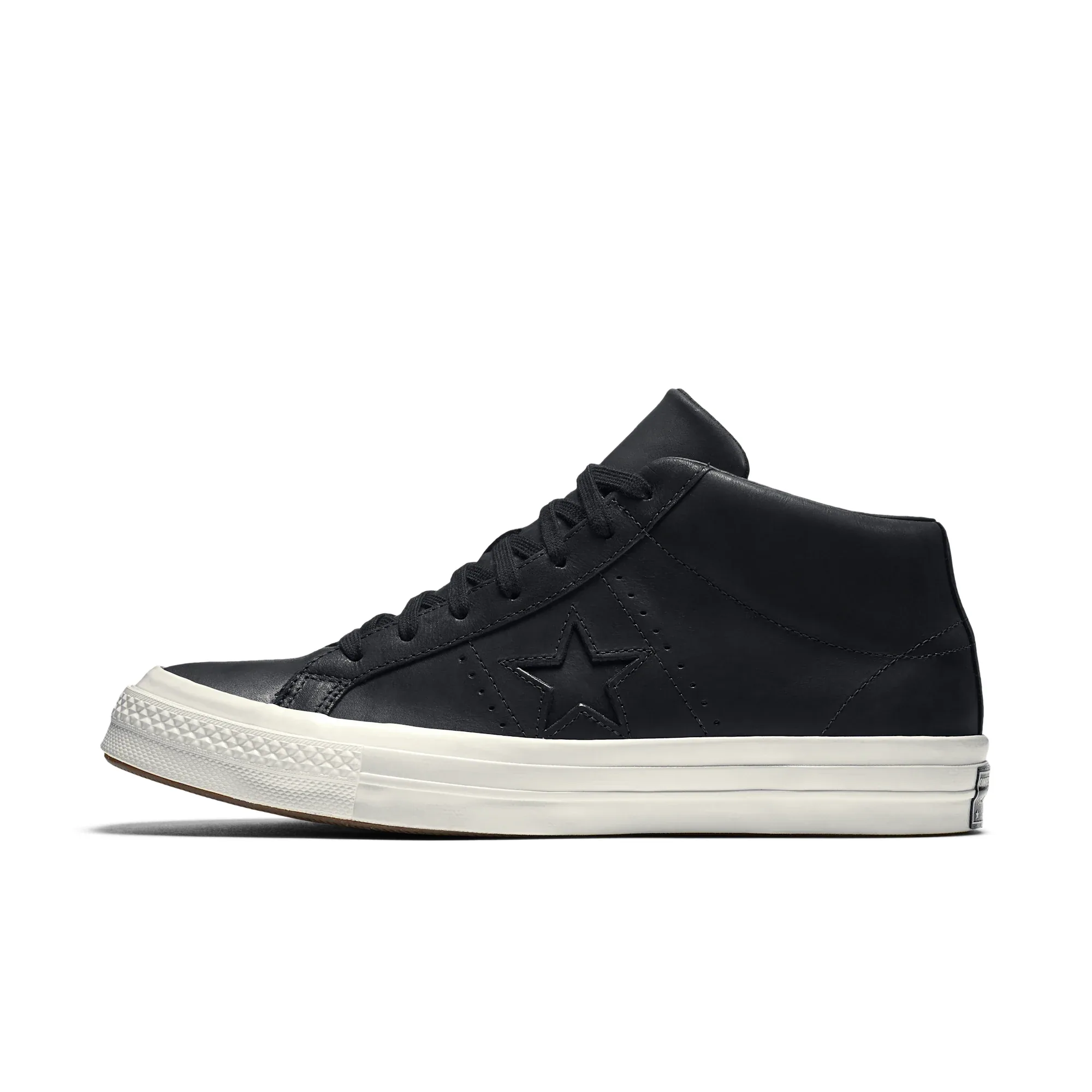 ONE STAR MID BLACK/BLACK/EGRET