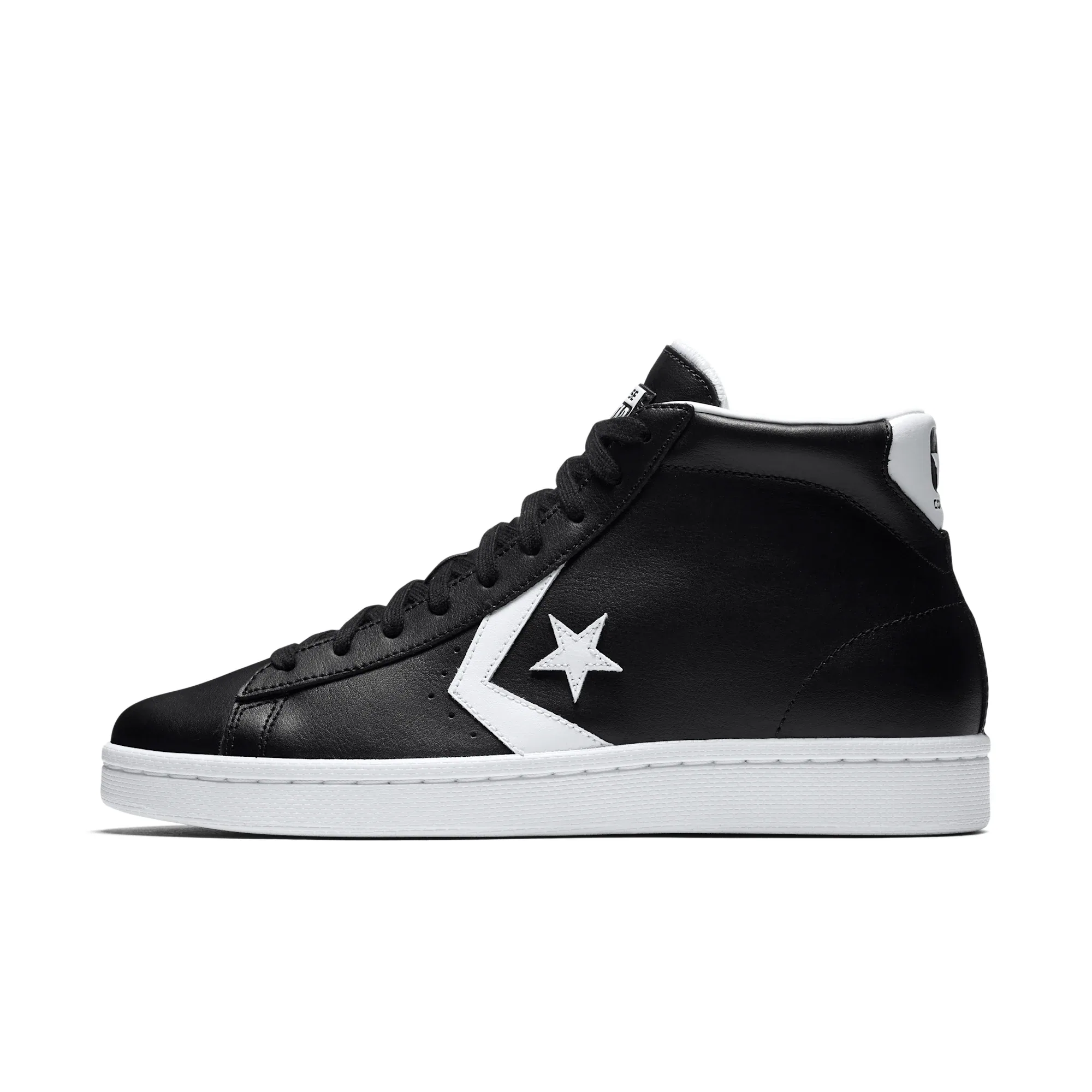 PRO LEATHER 76 MID BLACK/WHITE
