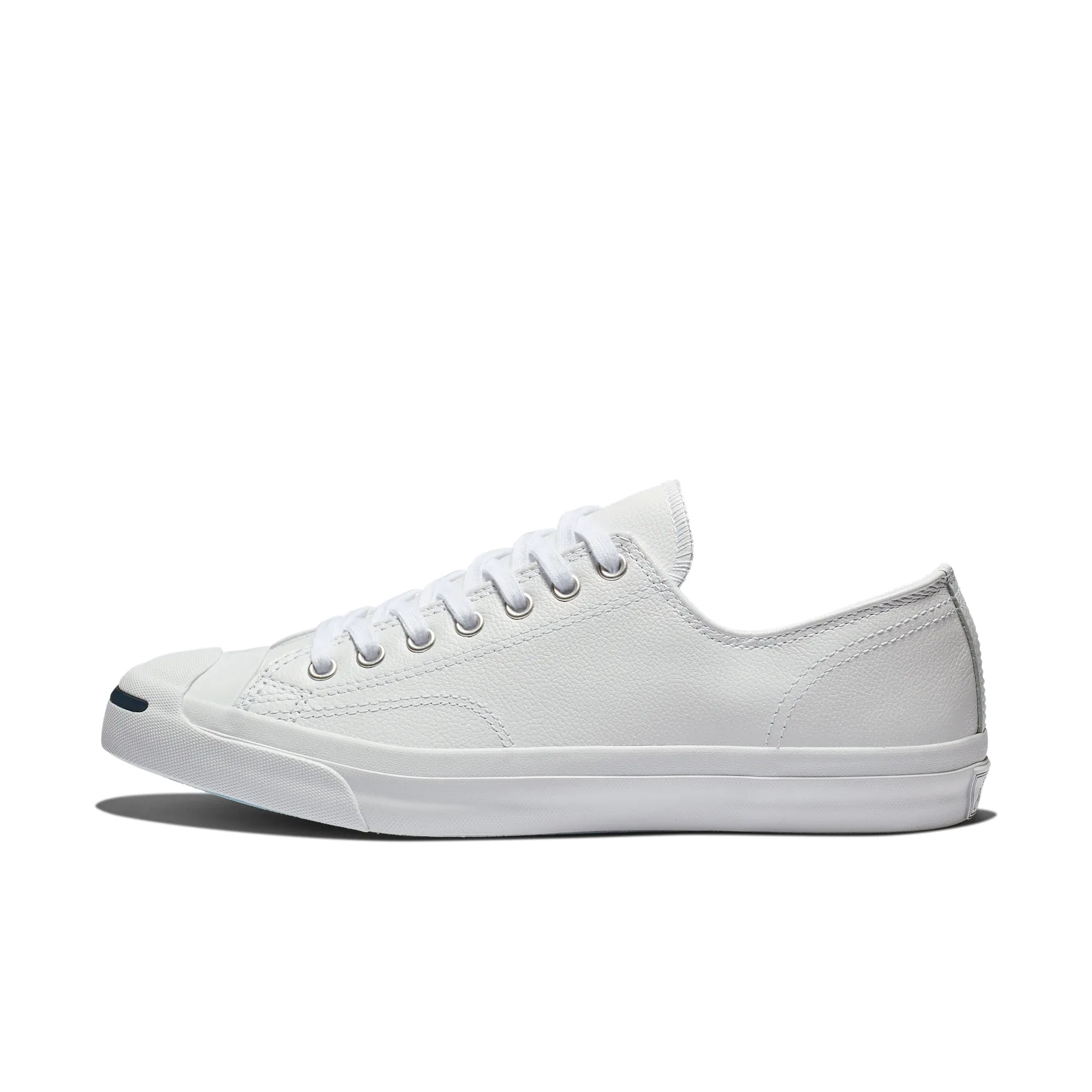 JCK PURC LEA OX WHTE/NAVY