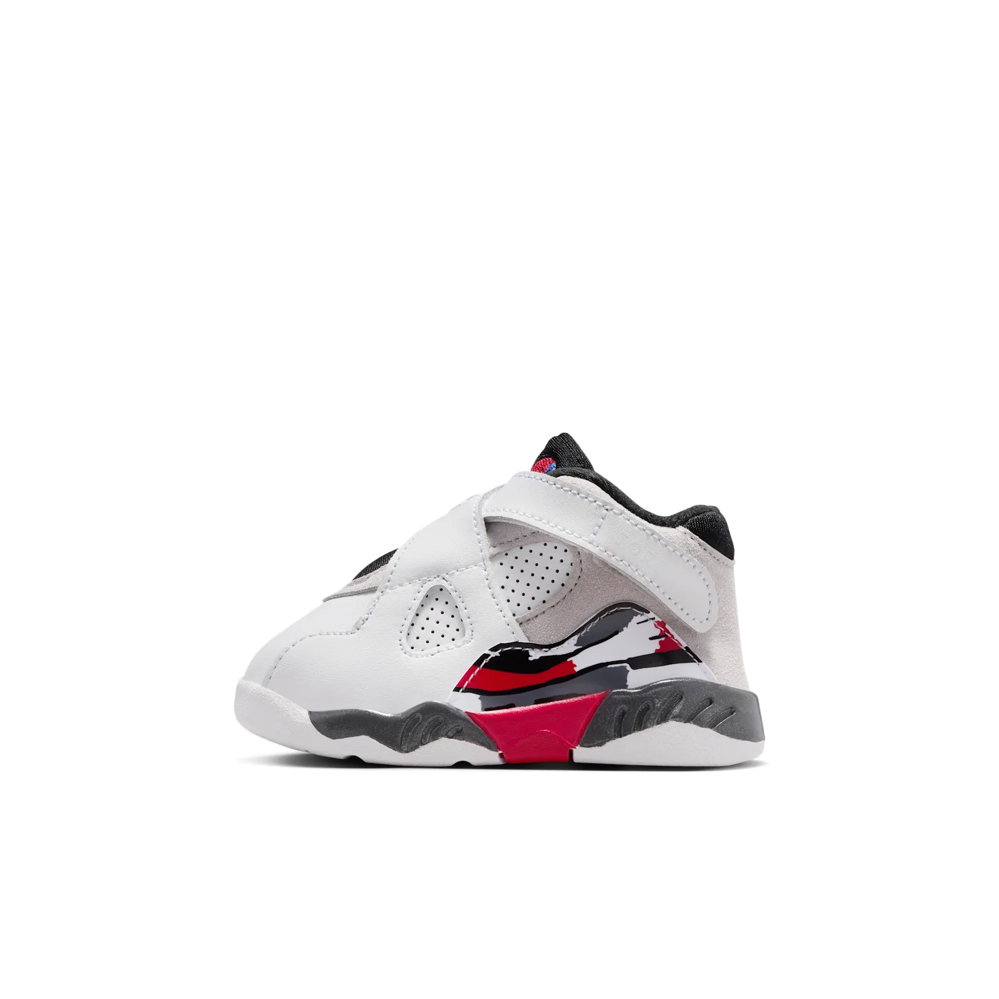 Jordan 8 Retro "White and True Red"