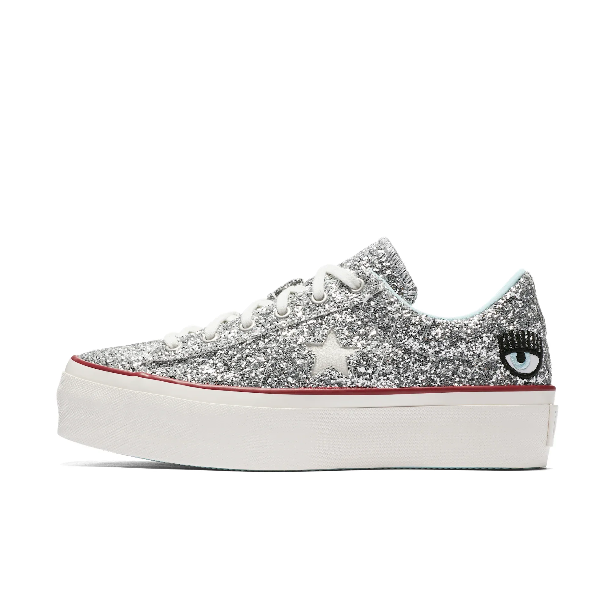 ONE STAR PLATFORM OX SILVER/GL