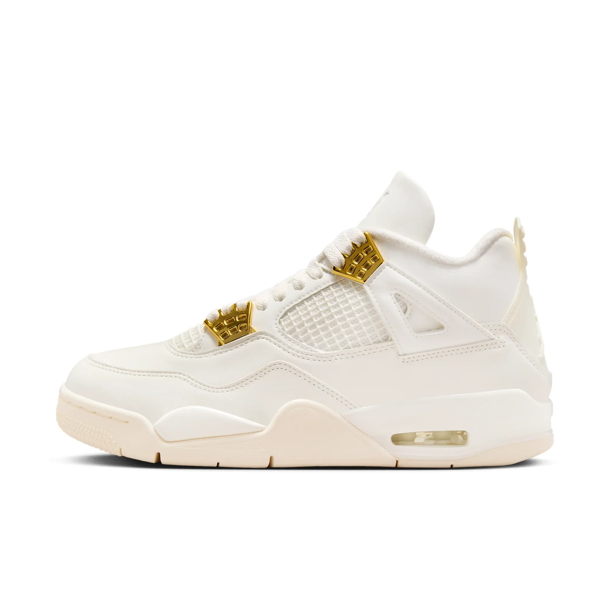 Air Jordan 4 Retro "White & Gold"
