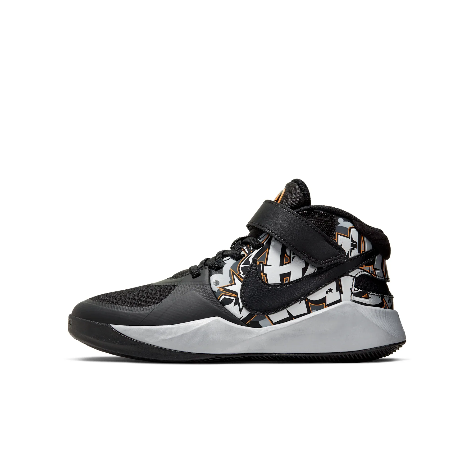 Nike Team Hustle D9 FlyEase Graffiti