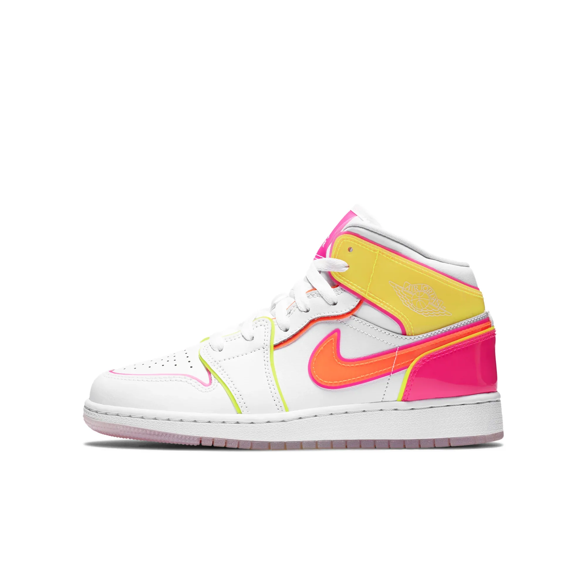 Air Jordan 1 Mid Edge Glow
