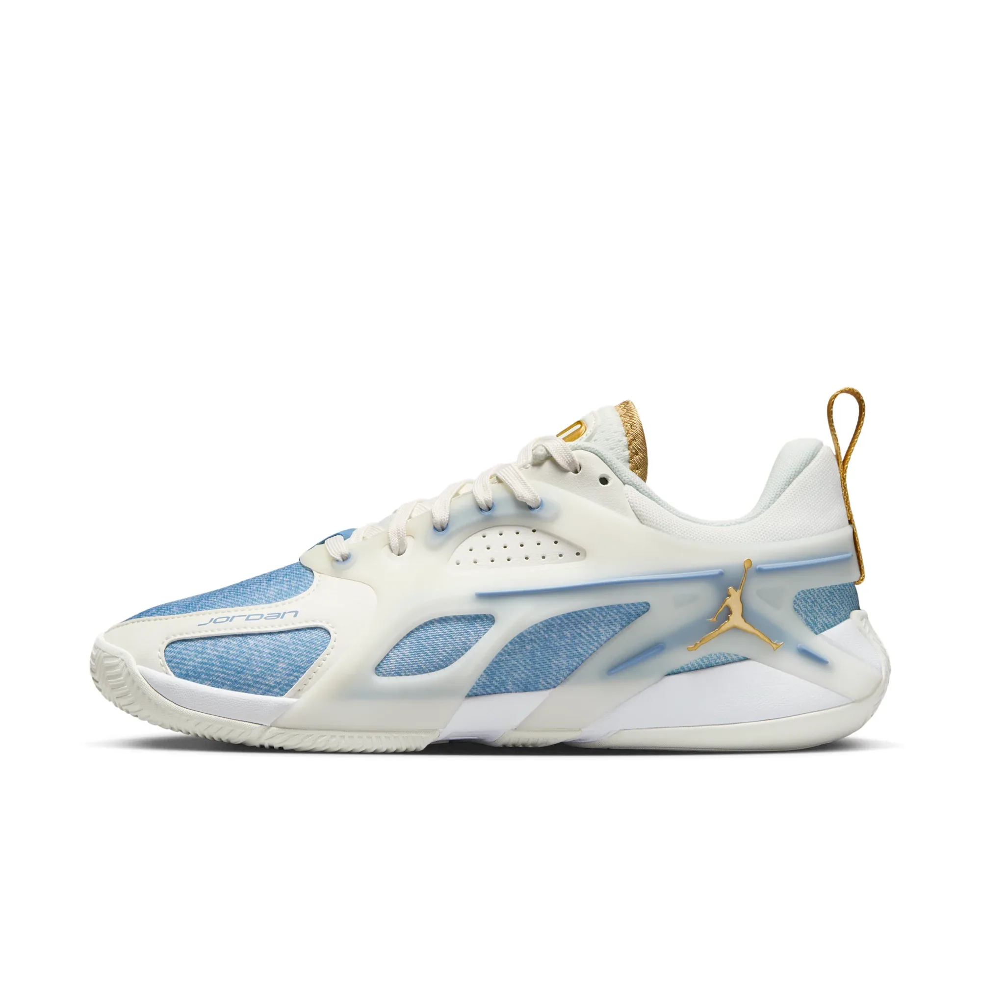 Jordan Heir Series "Denim and Gold"