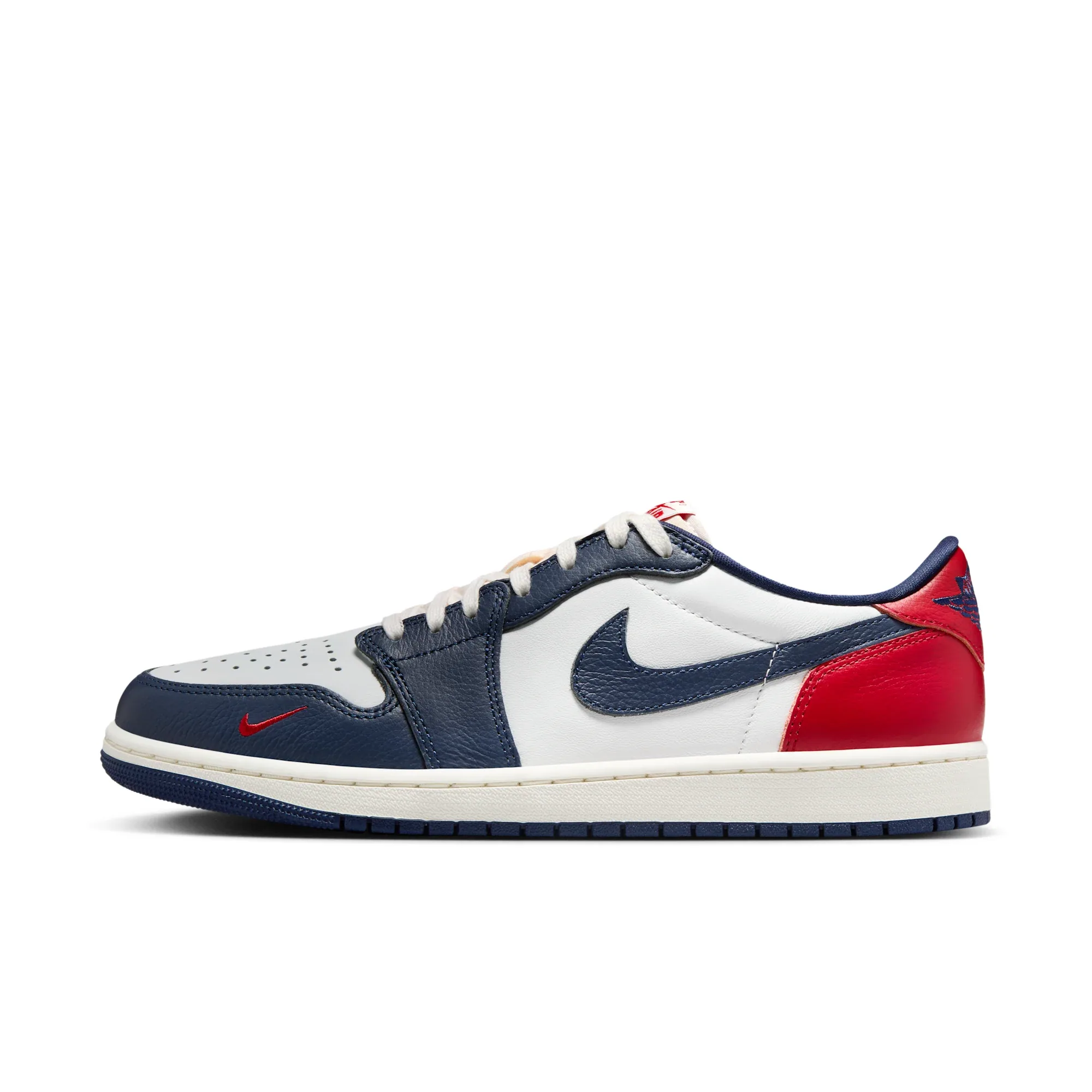 Air Jordan 1 Retro Low "Gym Red & Midnight Navy"