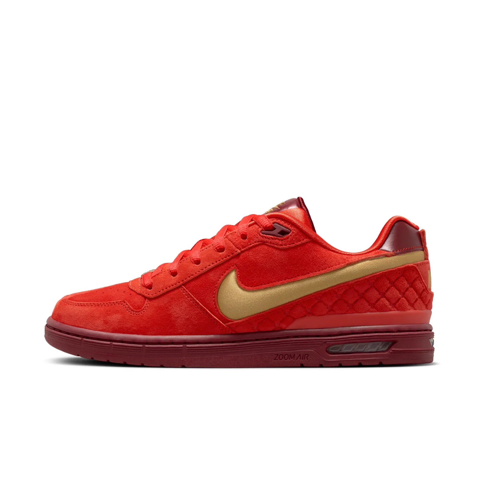 Paul Rodriguez Zoom Air Low "Habanero Red and Team Red"
